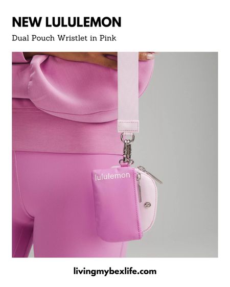 New lululemon Dual Pouch Wristlet in pink 🌸💕 holiday gift, gift guide, stocking stuffer, lululemon bag, lululemon belt bag #ltkitbag

#LTKU #LTKGiftGuide #LTKfindsunder50
