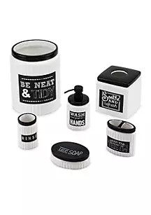 Chalk it Up Bath Accessories - Online Only | Belk