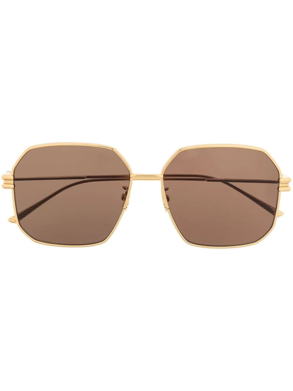 oversized geometric-frame sunglasses | Farfetch Global