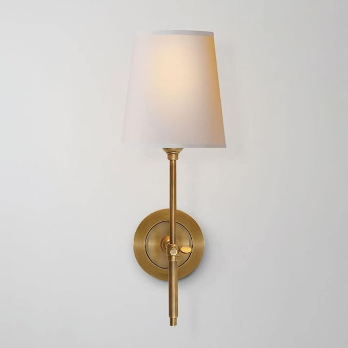 Wall Lamps for Living Room Hallway Light Modern Copper Simple Indoor Wall Lantern E14 Single Head... | Amazon (US)
