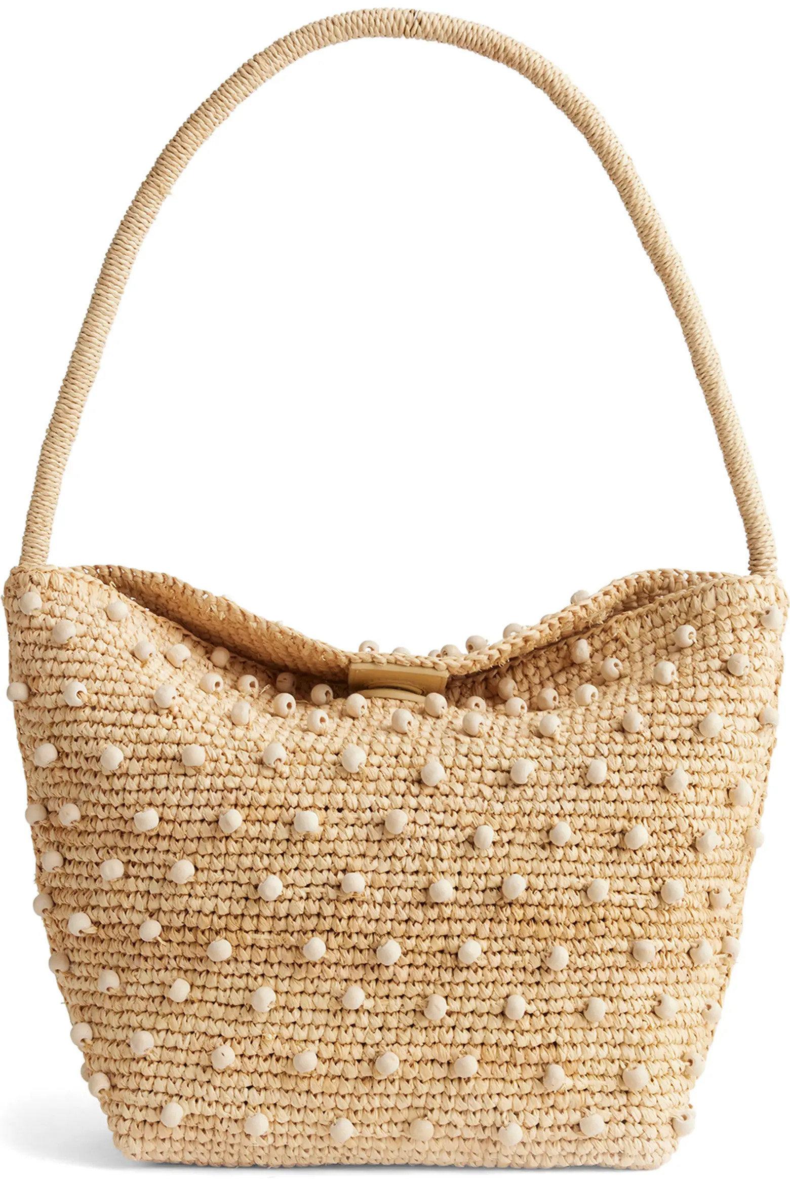 Madewell The Signature Woven Raffia Shoulder Bag (Women) | Nordstrom | Nordstrom