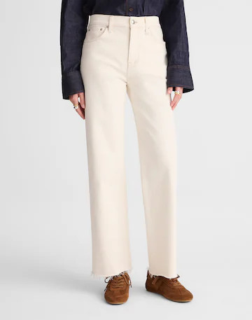 The Perfect Vintage Wide-Leg Crop Jean in Vintage Canvas | Madewell