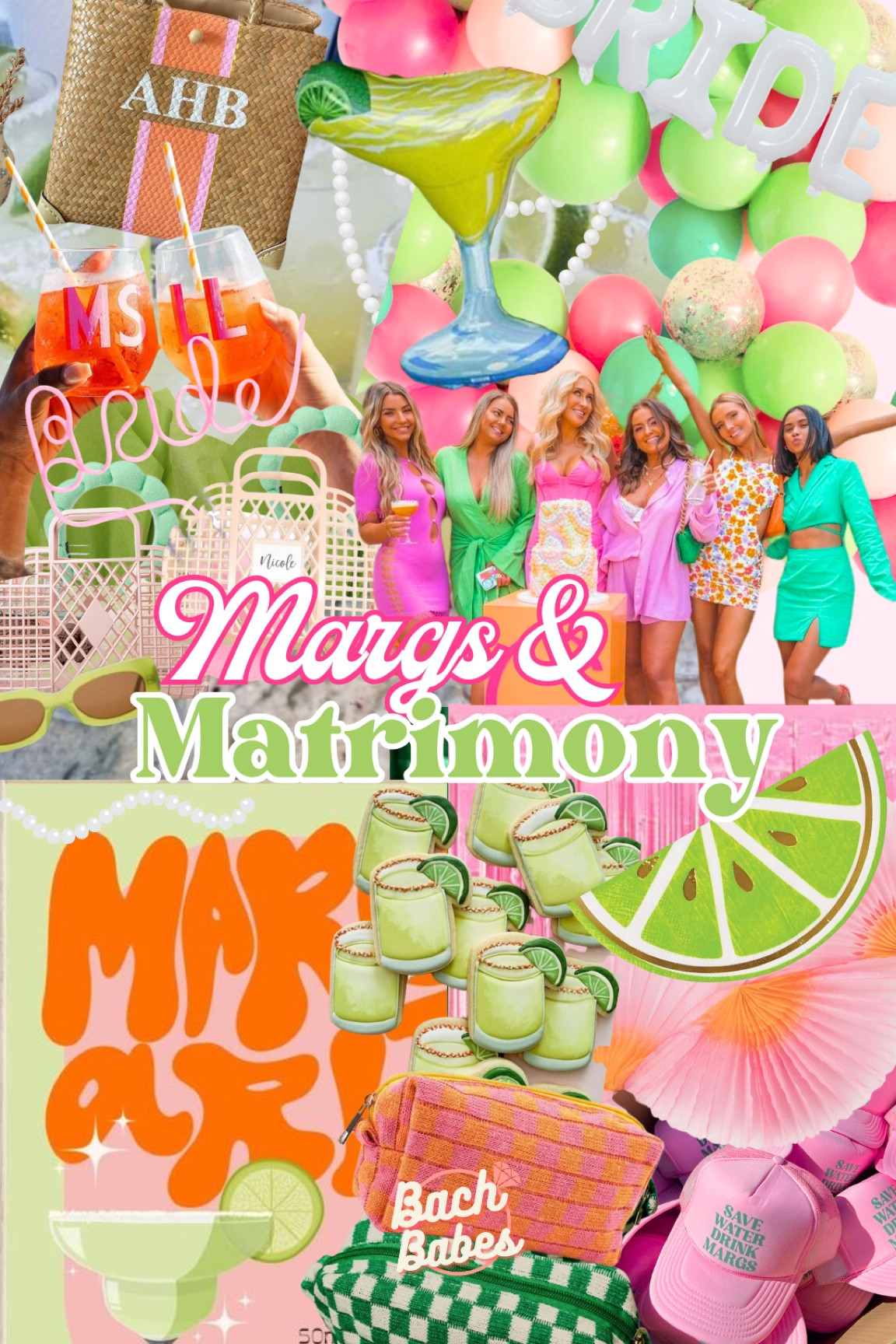 Sippin' margs and celebratin' love 💍🍹Gather your squad for a Margs & Matrimony Bach Party! #MargsAndMatrimony #BacheloretteParty #BachParty 
