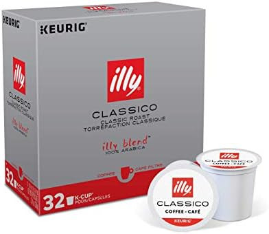 illy Coffee, Smooth and Balanced, Classico Medium Roast Coffee K-Cups, Made with 100% Arabica Cof... | Amazon (US)