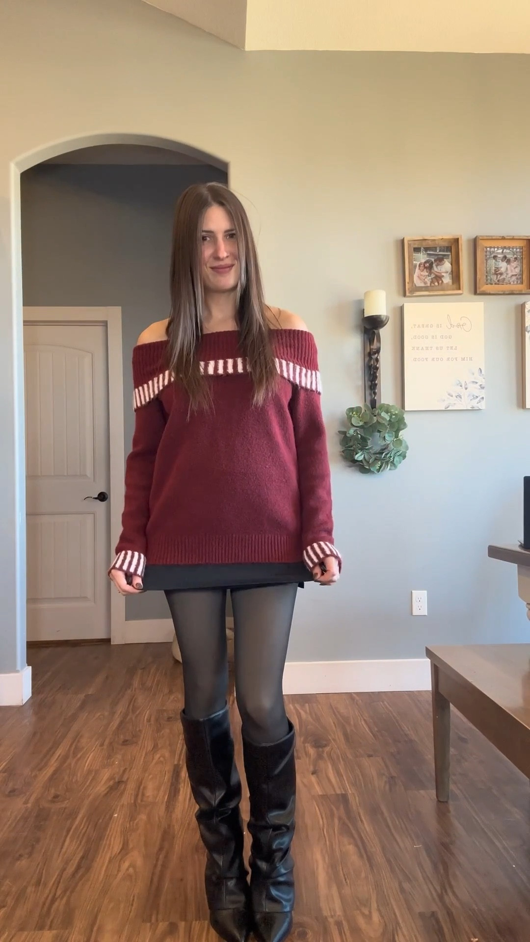 Christmas outfit inspo or NYE!

#LTKootd #LTKHoliday #LTKFindsUnder50