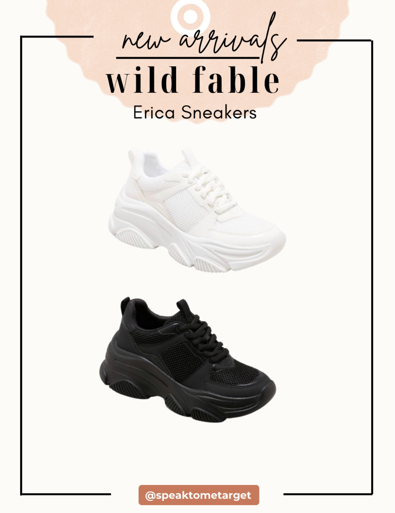 Wild fable hot sale chunky sneakers