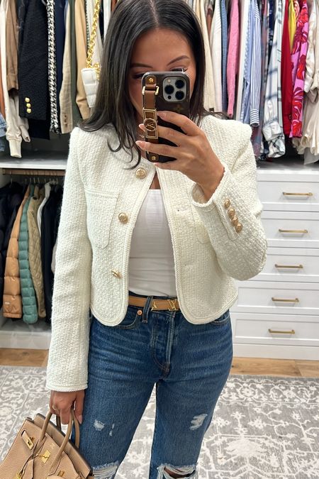 Love this jacket!! Wearing xsmall and 25 in jeans 

#LTKFindsUnder100 #LTKStyleTip #LTKHome