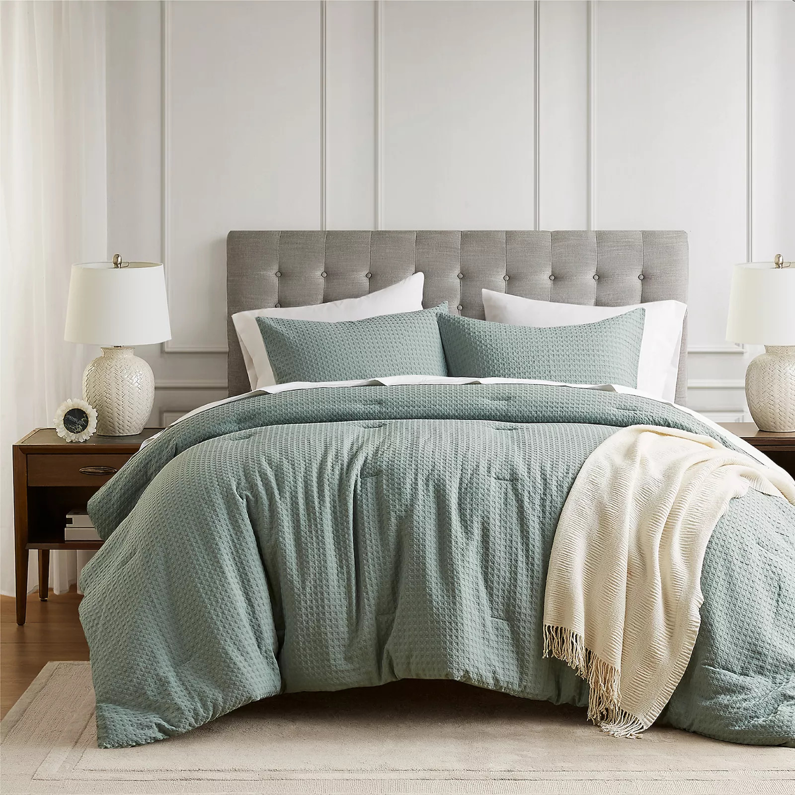 510 Design Mina Waffle Weave Textured Comforter Set | Kohl's