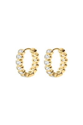 Electric Picks Champagne Hoops | Social Threads