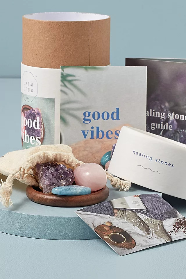 Calm Club Good Vibes Healing Stones | Anthropologie (UK)