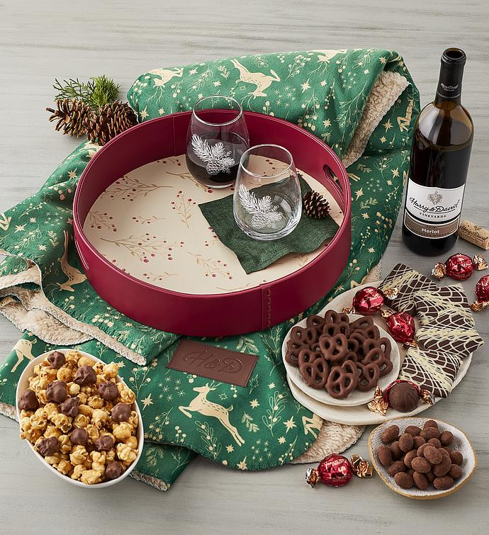 Fireside Date Night Wine Gift | Harry & David