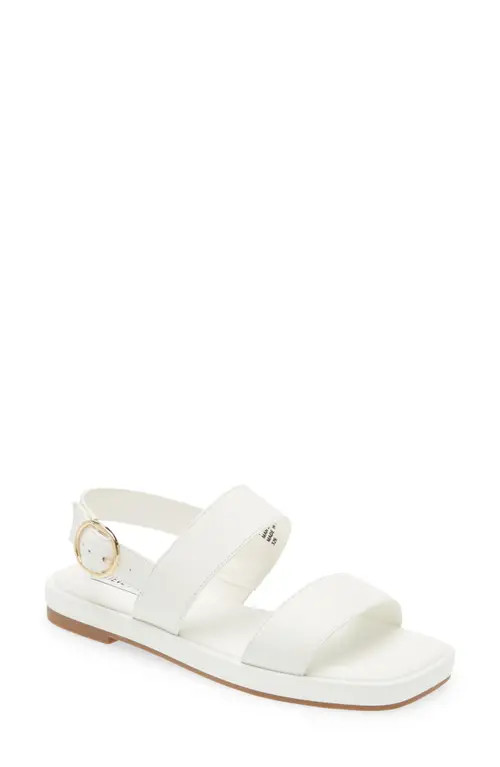 Steve Madden Ethos Sandal in White Leat at Nordstrom, Size 11 | Nordstrom