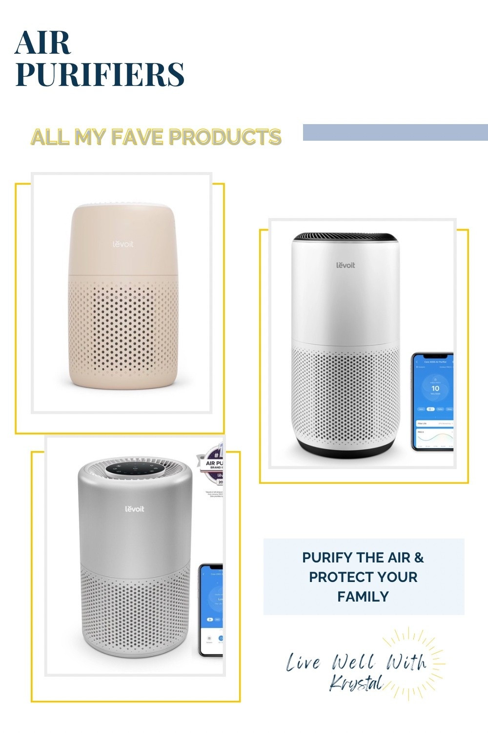 Creating a cleaner, low-tox home doesn’t stop at what’s under the sink—your air matters too. These air purifiers are quiet, effective, and fit right into any space. Ideal for families focused on reducing indoor toxins and breathing easier every day. #NonToxicHome #AirPurifier #CleanLiving #HealthyHome #IndoorAirQuality #LowToxLifestyle

#LTKFamily #LTKU #LTKSaleAlert