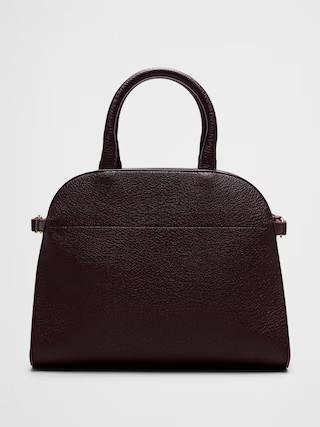 Vegan Leather Satchel Handbag | Banana Republic Factory