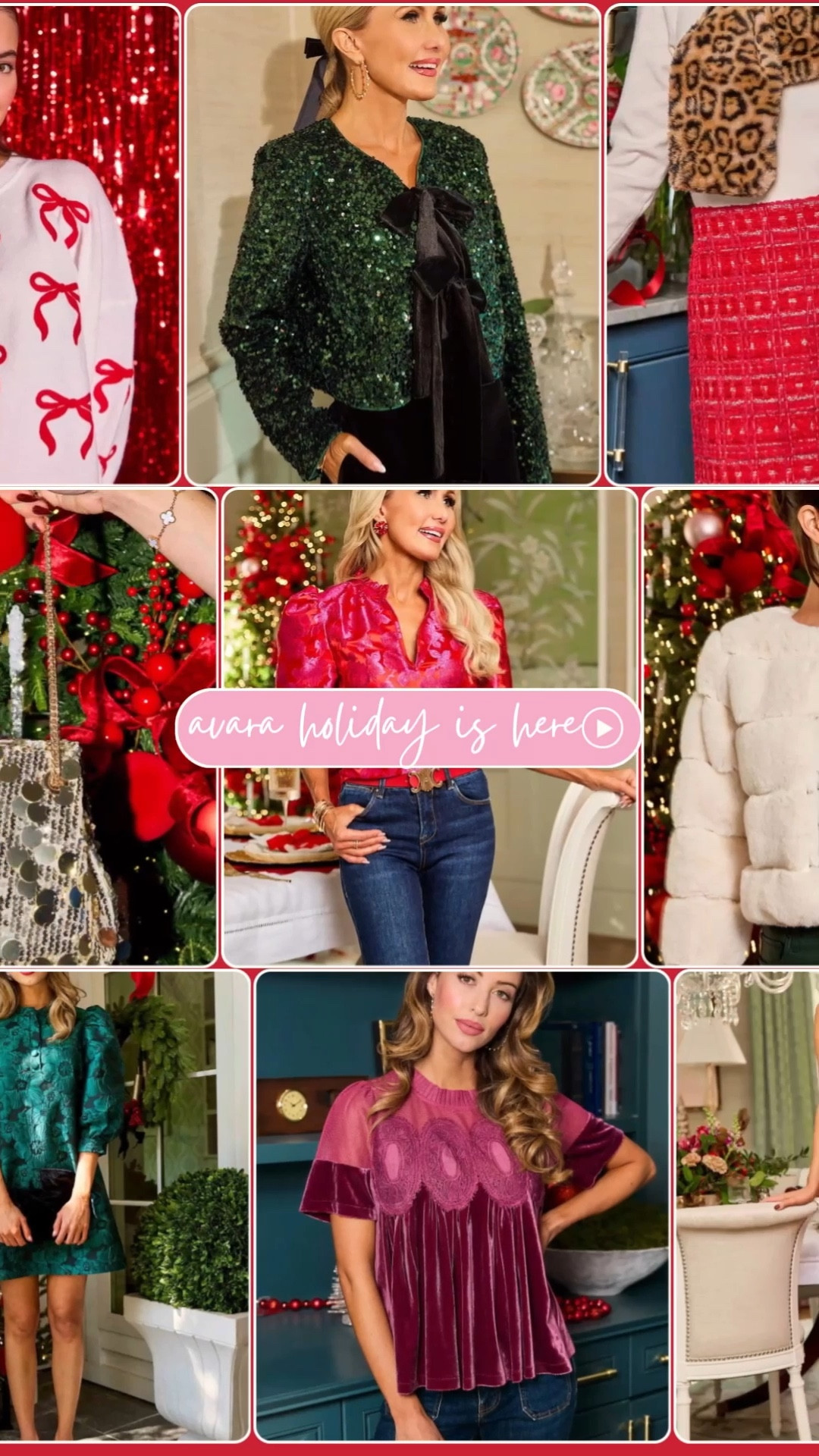 full on fun and festivity for the season!! the Avara holiday launch is here •  

#LTKHoliday #LTKStyleTip #LTKSeasonal