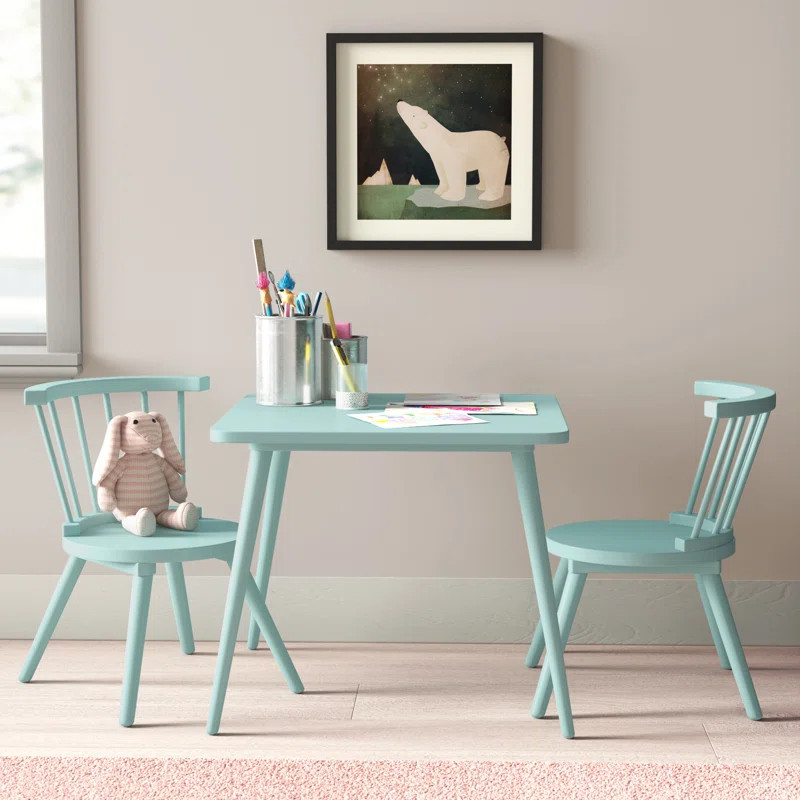 Naila Kids 3 Piece Play Or Activity Table and Chair Set | Wayfair North America