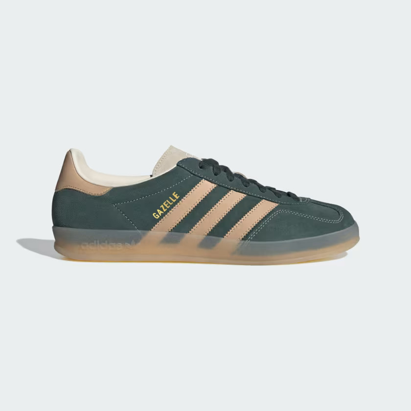 adidas Gazelle Indoor Shoes - Green | Free Shipping with adiClub | adidas US | adidas (US)