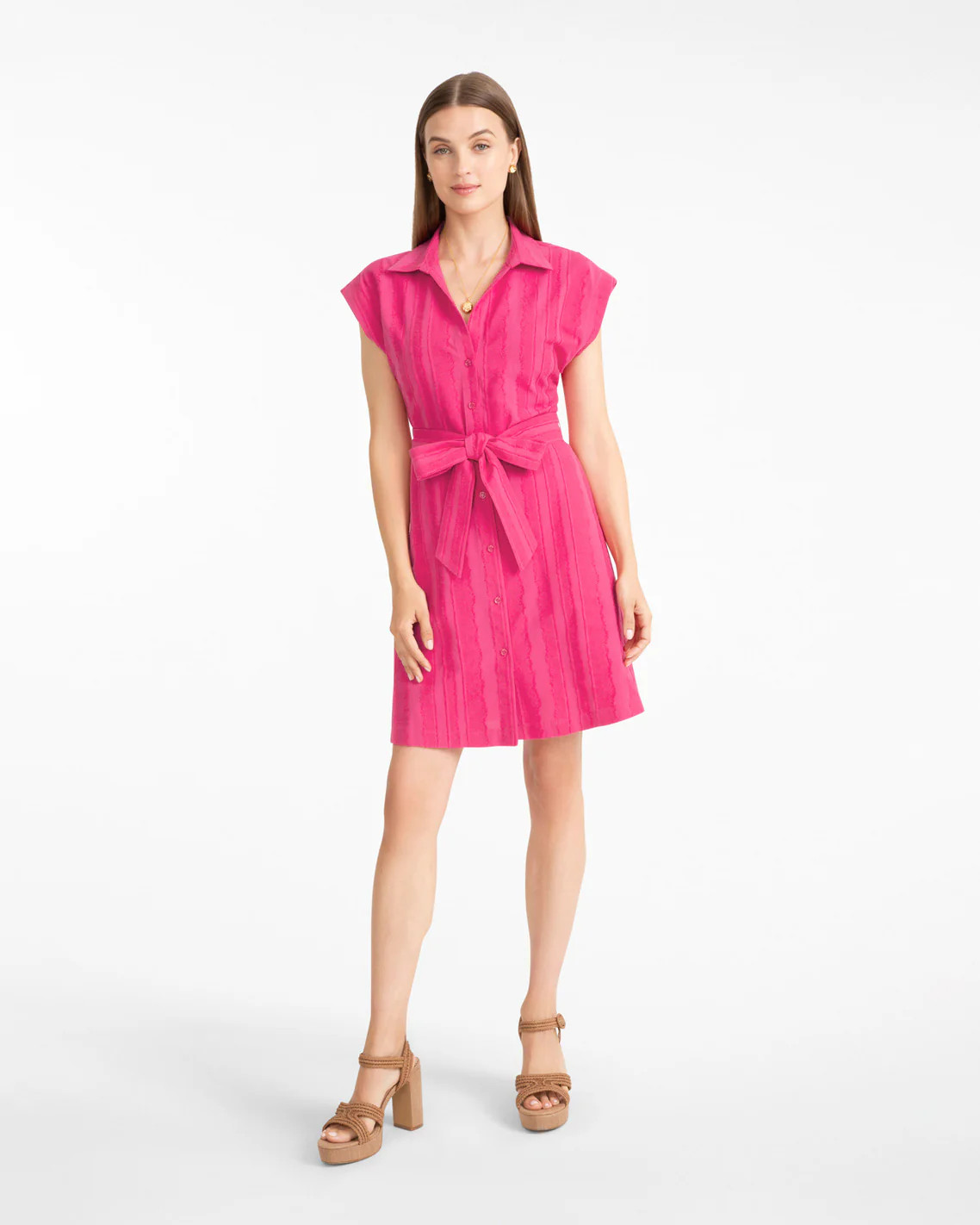 Trisha Mini Shirtdress | Draper James (US)