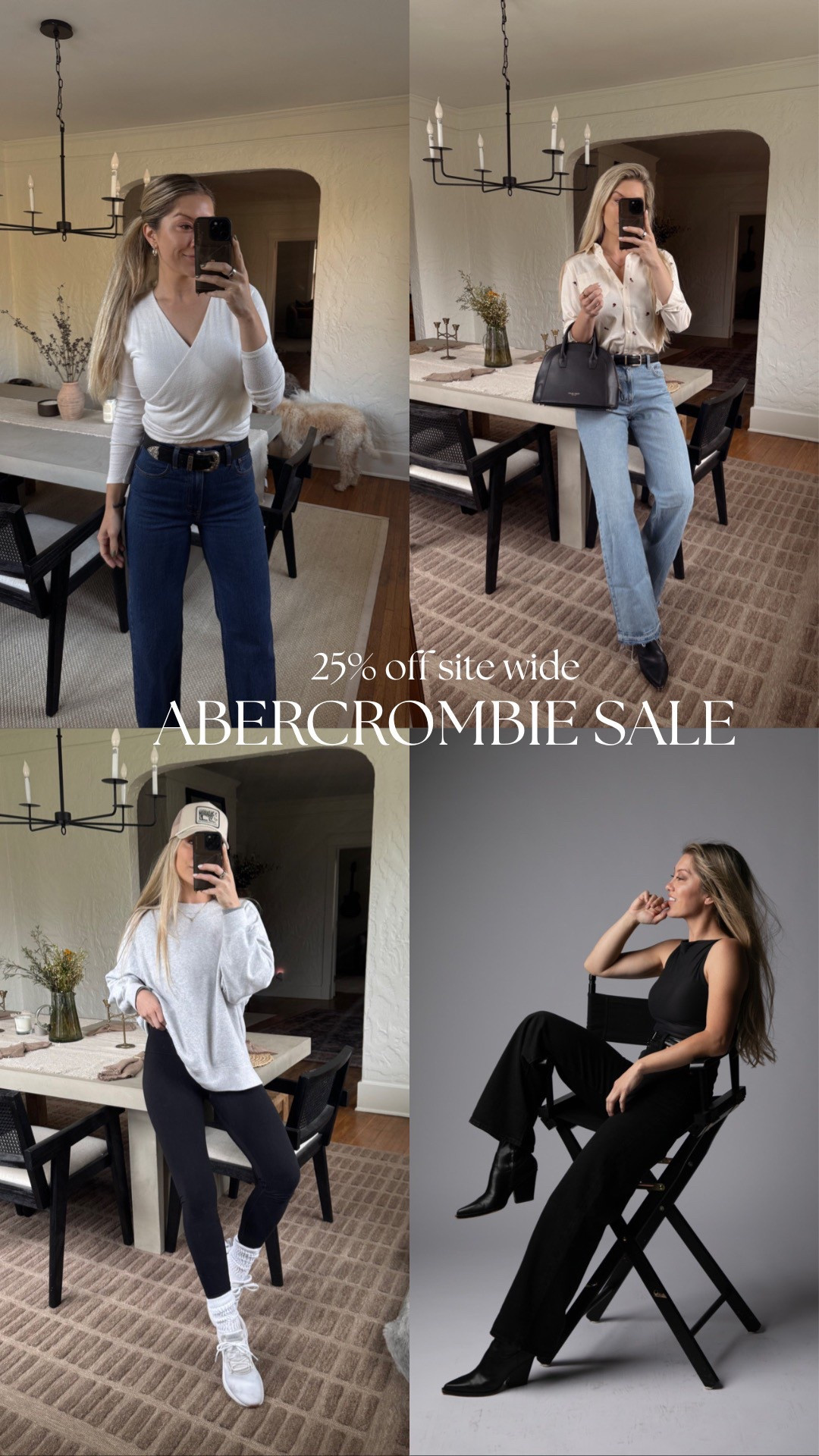 25% off site wide 🤍 all pieces from Abercrombie linked 

#LTKStyleTip #LTKSaleAlert