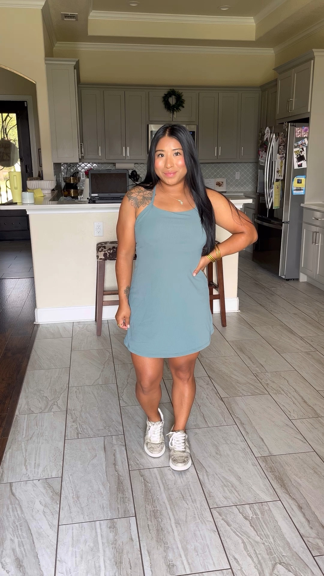 Walmart tennis dress (wearing a XS) 

#LTKActive #LTKFindsUnder50 #LTKStyleTip