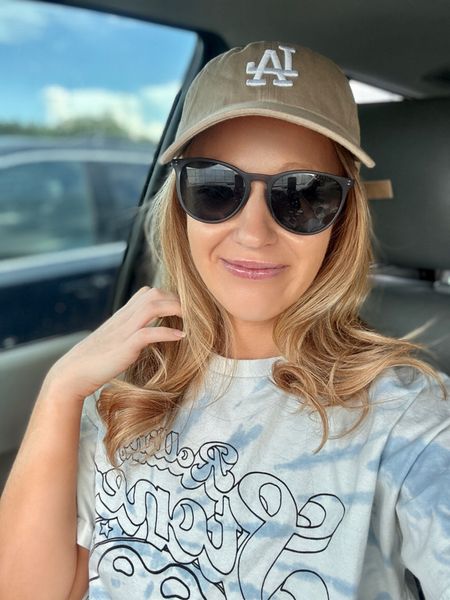 Baseball Caps & Sunnies 🧢 🕶️ just a few of my favorite summertime necessities! 🤗😍😎☀️💦 
•Summer outfit Inspo• #ootd

#LTKunder50 #LTKsalealert #LTKstyletip