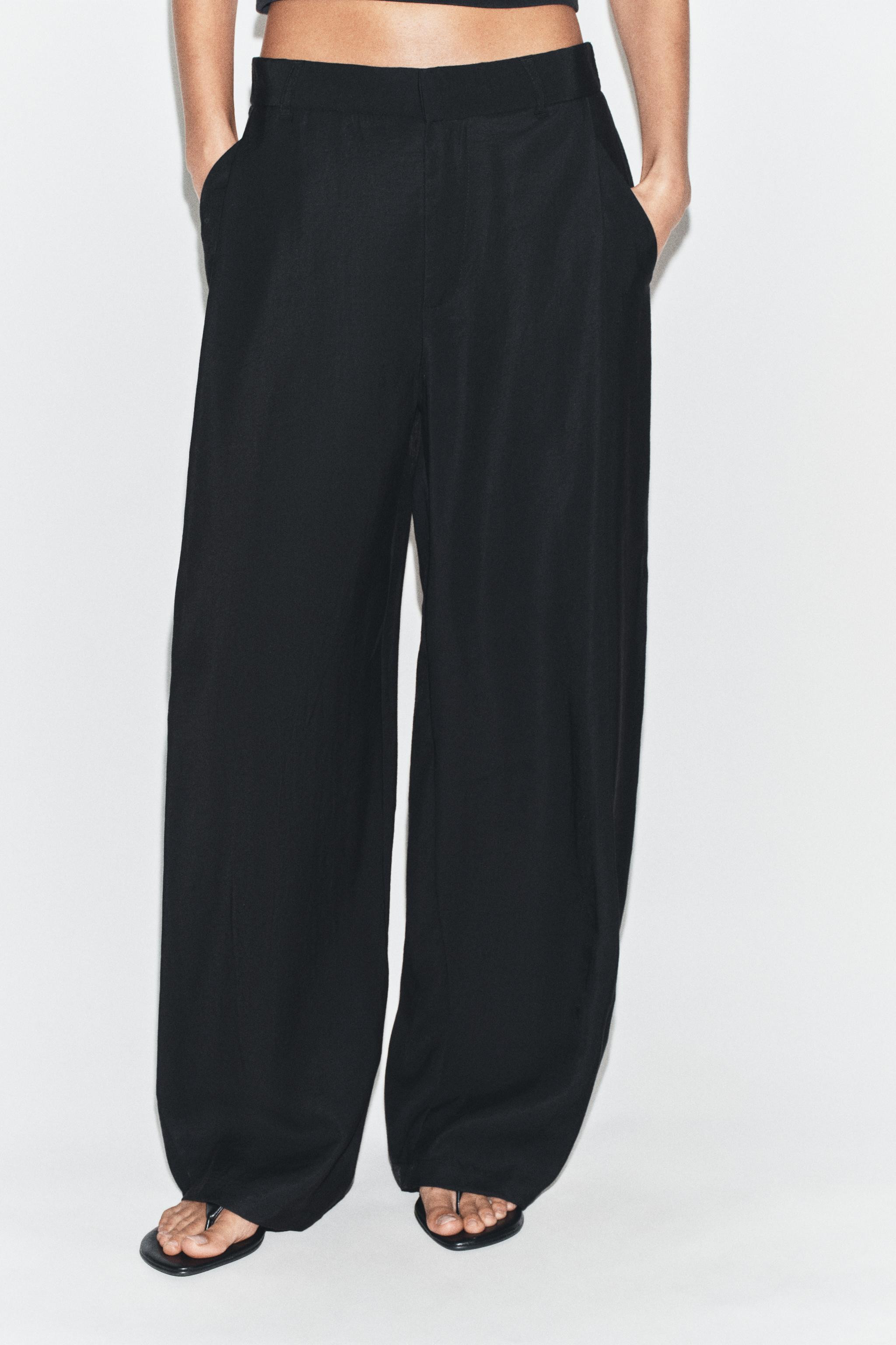 FLOWING PLEATED TROUSERS | Zara UK