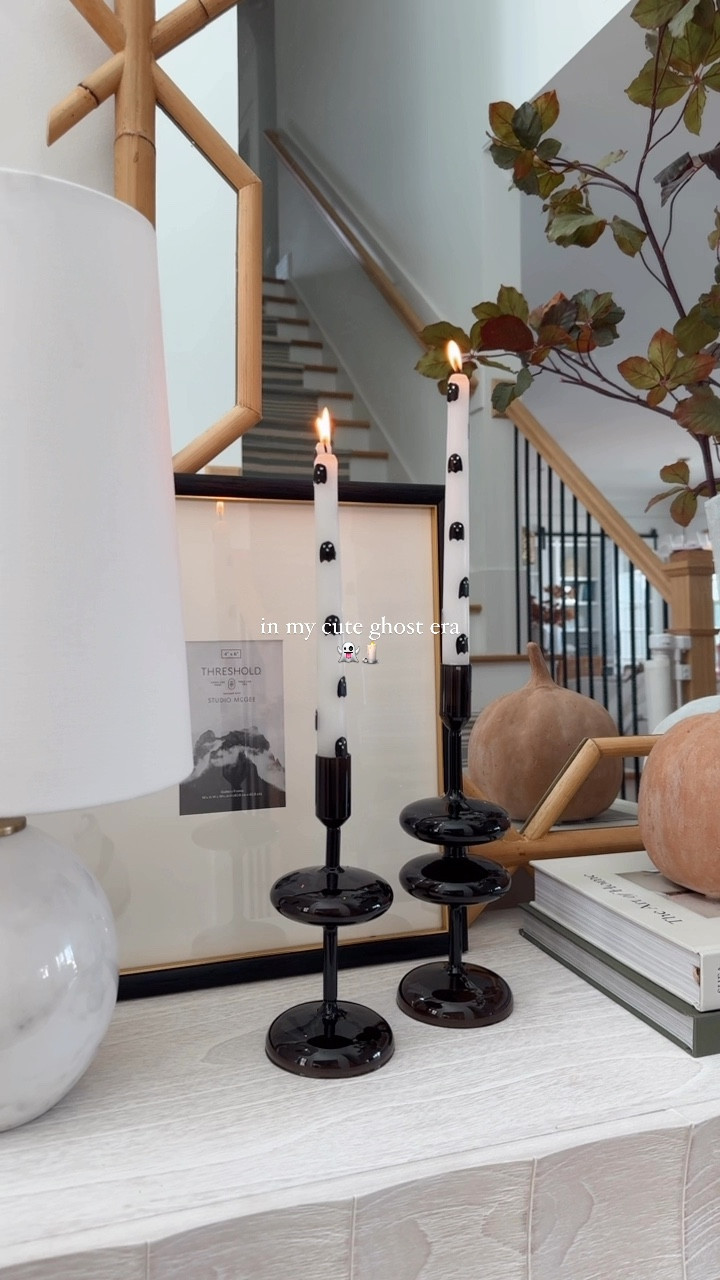 continuing with “chic” halloween decor over here 👻 | grabbed these ghost taper candles + pillar candle from @homegoods and yall how stinkin’ cute! (also a total anthro dupe 🤭) -taper candles come in several colors too 🕯️

save + share w/ a chic halloween lovin’ friend 🖤
#homegoods #homegoodsfinds #homegoodsobsessed #chichalloween #halloweenhome #halloween #halloweendecor #halloweenideas #neutralhome 

#LTKSeasonal #LTKHome #LTKStyleTip