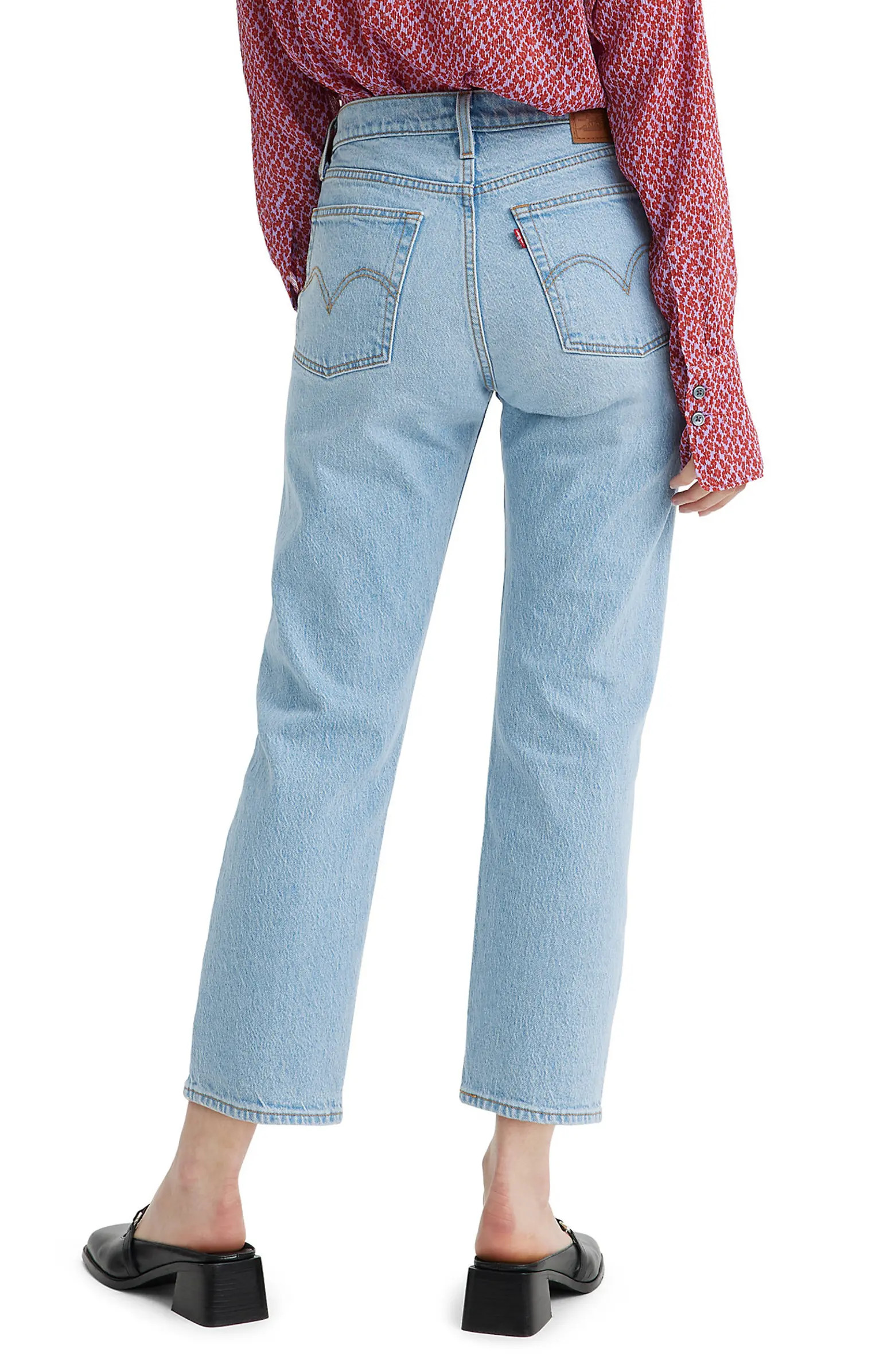 Wedgie High Waist Straight Leg Jeans | Nordstrom