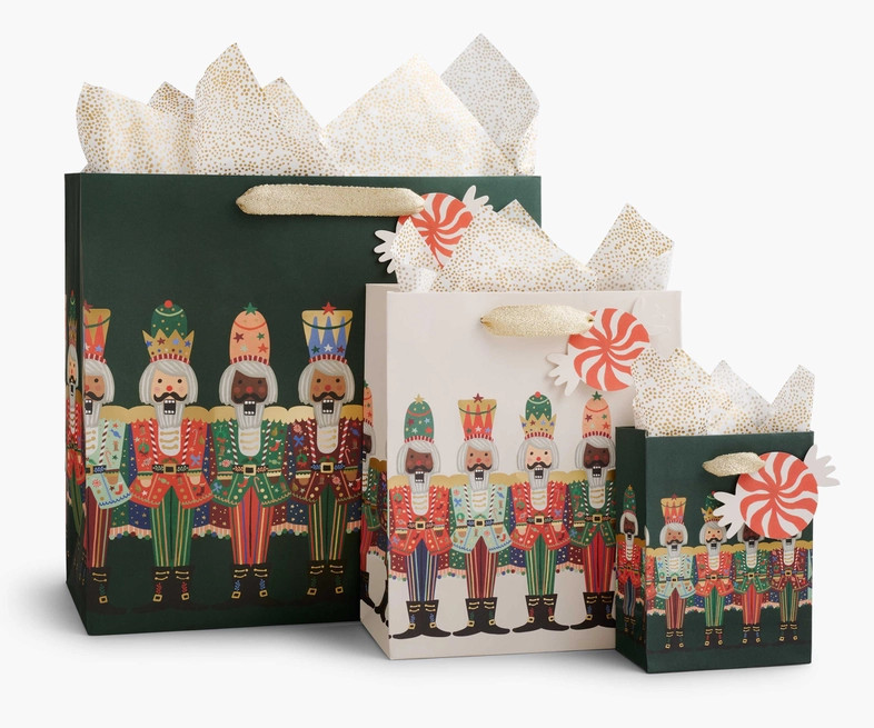 Nutcracker Brigade Gift Bag Set | Rifle Paper Co.