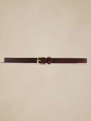 Leather Trouser Belt | Banana Republic Factory