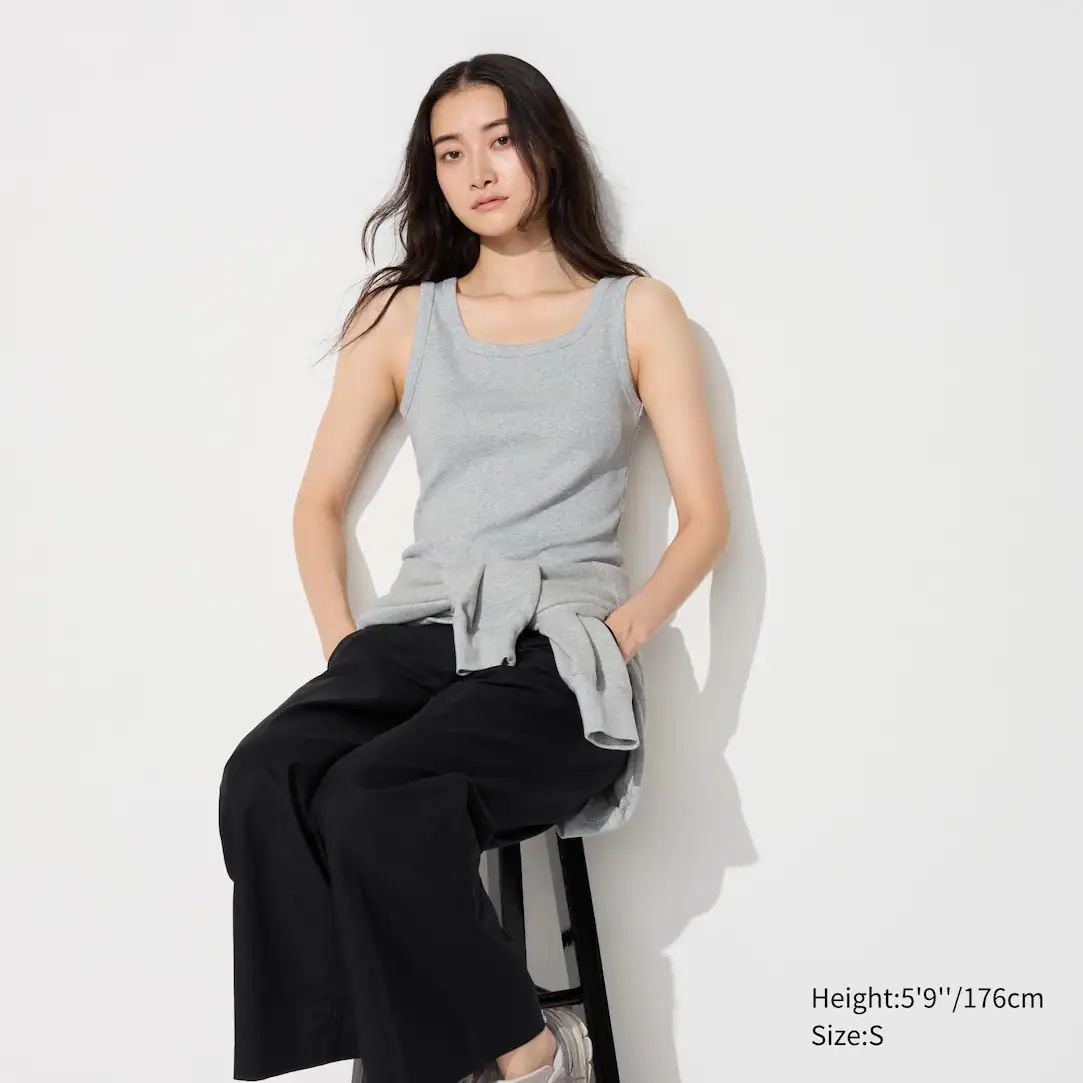 Sanftes geripptes Tanktop | UNIQLO (DE)