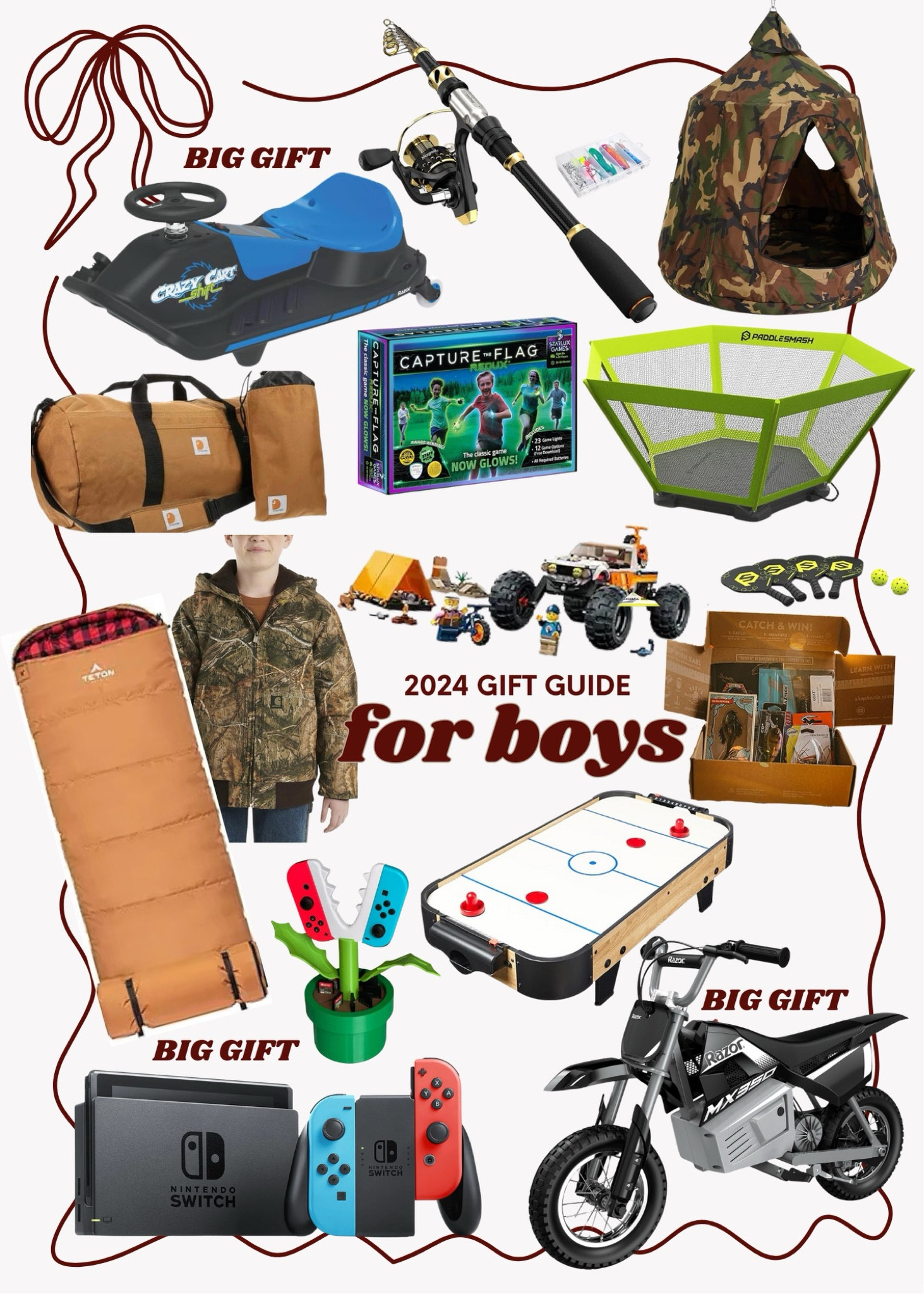 Gift guide for adventurous boys // camo // fishing // hunting #LTKgiftguide

#LTKfamily #LTKfindsunder50 #LTKSeasonal