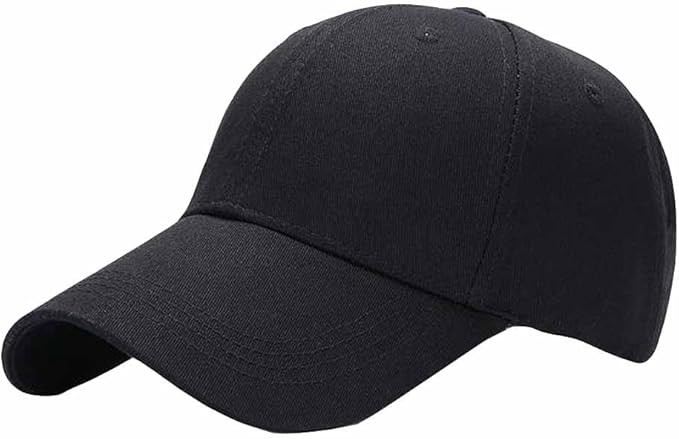 Baseball Dad Hat Women Men Blank Washed Low Profile Cotton and Denim UPF 50+ Running Golf Cap Hat | Amazon (US)