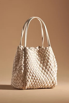 The Hollace Tote: Woven Mini Edition | Anthropologie (US)