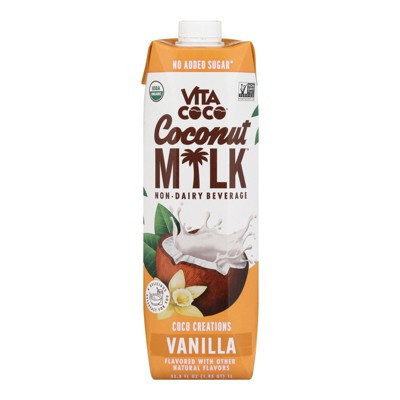 Vita Coco Vanilla Coconut Milk Non-Dairy Beverage - Case of 6/33.8 oz | Target