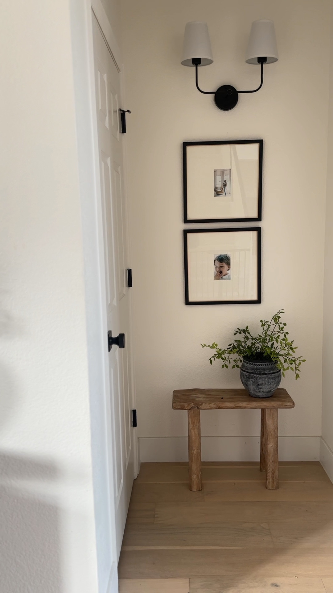 My favorite target frames if you love a thick mat! The perfect solution for an empty hallway 🤎

#LTKHome