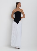 Black Knitted Bandeau Top- Mila | 4th & Reckless