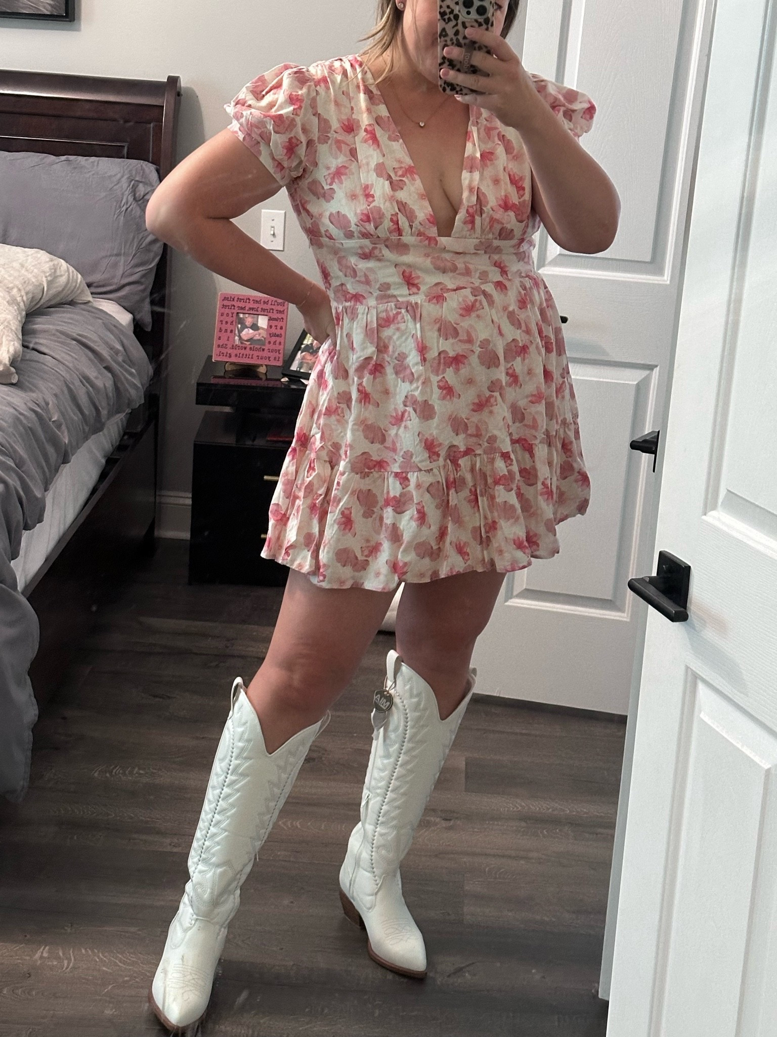 Fun dress for almost any occasion- can dress up with cowboy boots for a country concert! The back of the dress is to die for 😍 Runs true to size (back is adjustable). Under $50!

#LTKSaleAlert #LTKWedding #LTKgrwm