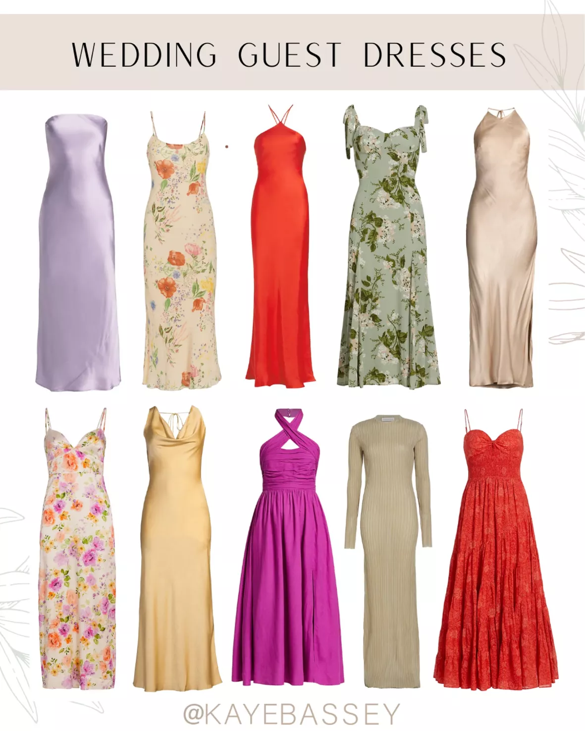 Nadira Floral Tie-Strap Midi-Dress curated on LTK