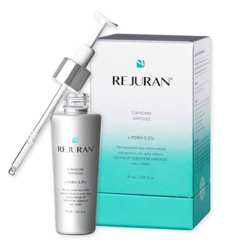 REJURAN® Turnover Ampoule, c-PDRN® – Original Salmon DNA PDRN Face Serum for Rejuvenation, Firming, Hydration & Youthful Glow, Refines Skin Texture. Korean Skincare (1.01 fl oz) | Amazon (US)