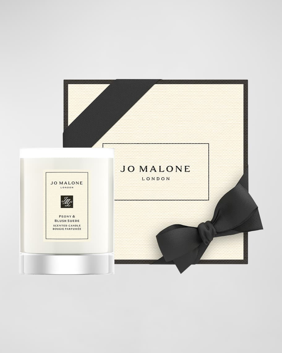 Jo Malone London 2.1 oz. Peony & Blush Suede Travel Candle | Neiman Marcus