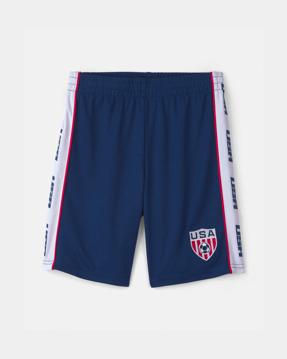 Kids Umbro USA Mesh Soccer Shorts - Navy Blue/White | Carter's | Carter's Inc
