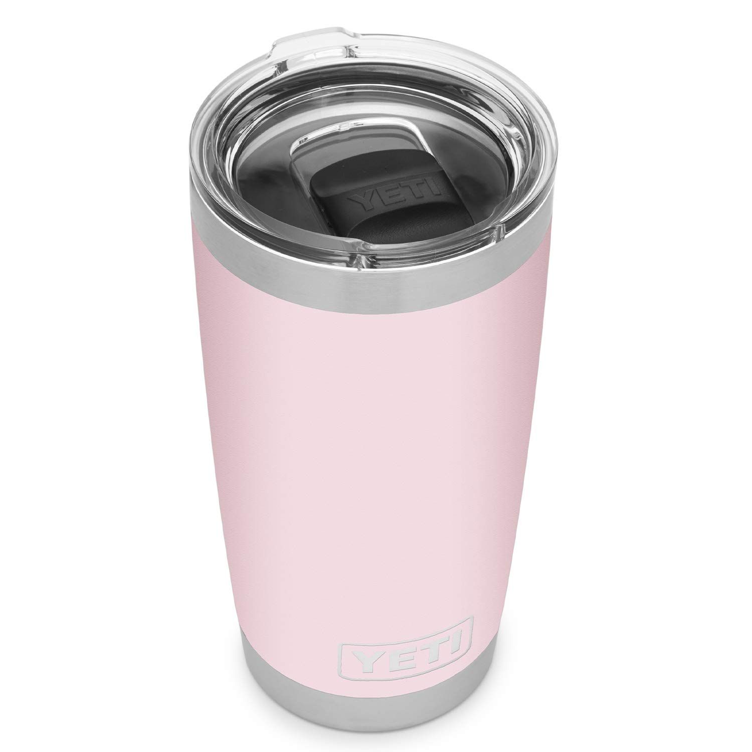 YETI Rambler 20 oz Tumbler, Stainless Steel, Vacuum Insulated with MagSlider Lid, Ice Pink | Amazon (US)
