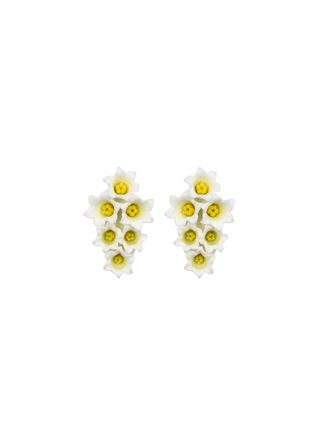 Val Earrings in Lily | Over The Moon