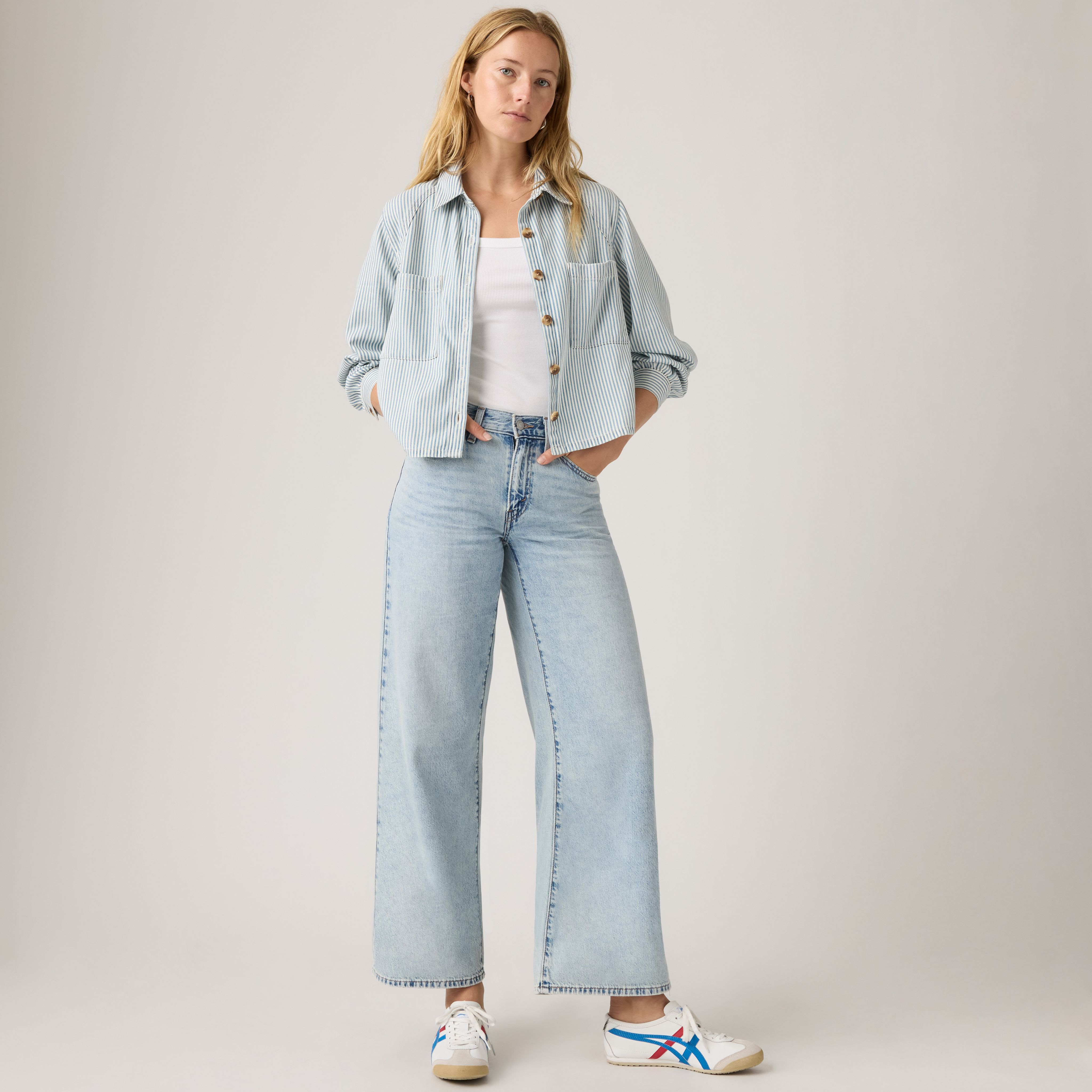 Levi's Middy Wide-Leg Ankle Lightweight Women's Jeans 23x27 | Levi's US