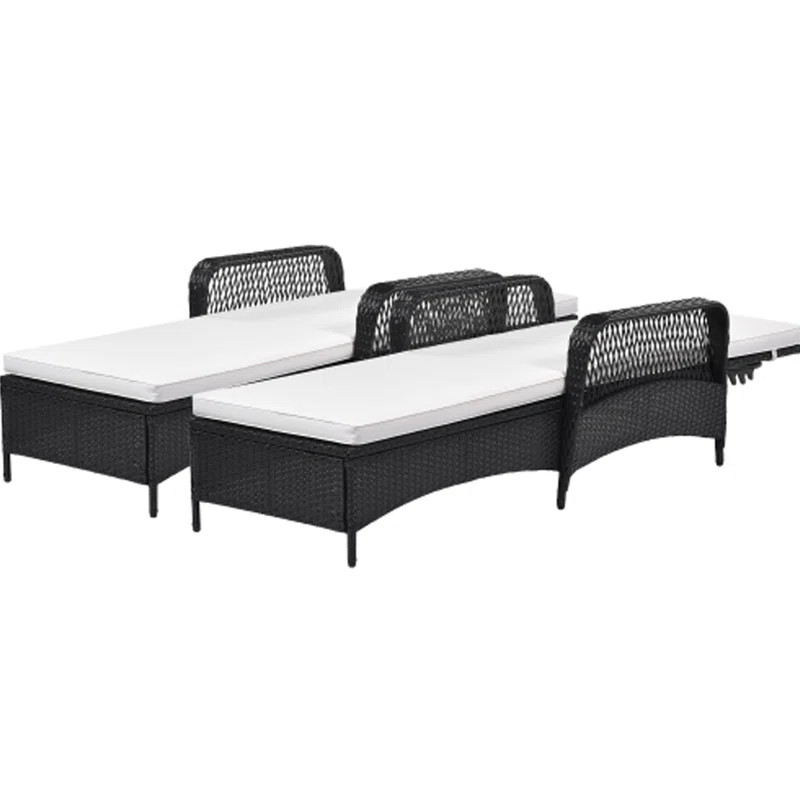 Reenie Outdoor Wicker Chaise Lounge | Wayfair North America