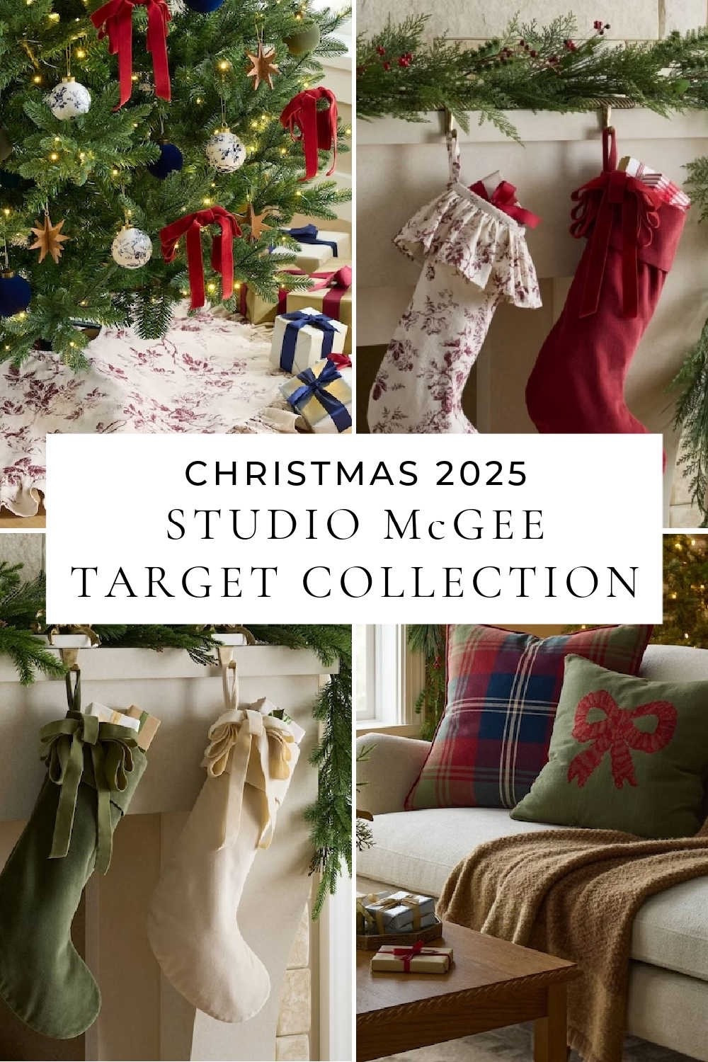 The new Christmas Studio McGee Target collection is here -- with Christmas decor, pillows, front porch decor, holiday mantel decor, stockings, wreaths, garlands, ornaments, artwork, table decor, and cozy holiday decor ideas for the living room, kitchen, entryway, and home.

#LTKFindsUnder50 #LTKHome #LTKSeasonal