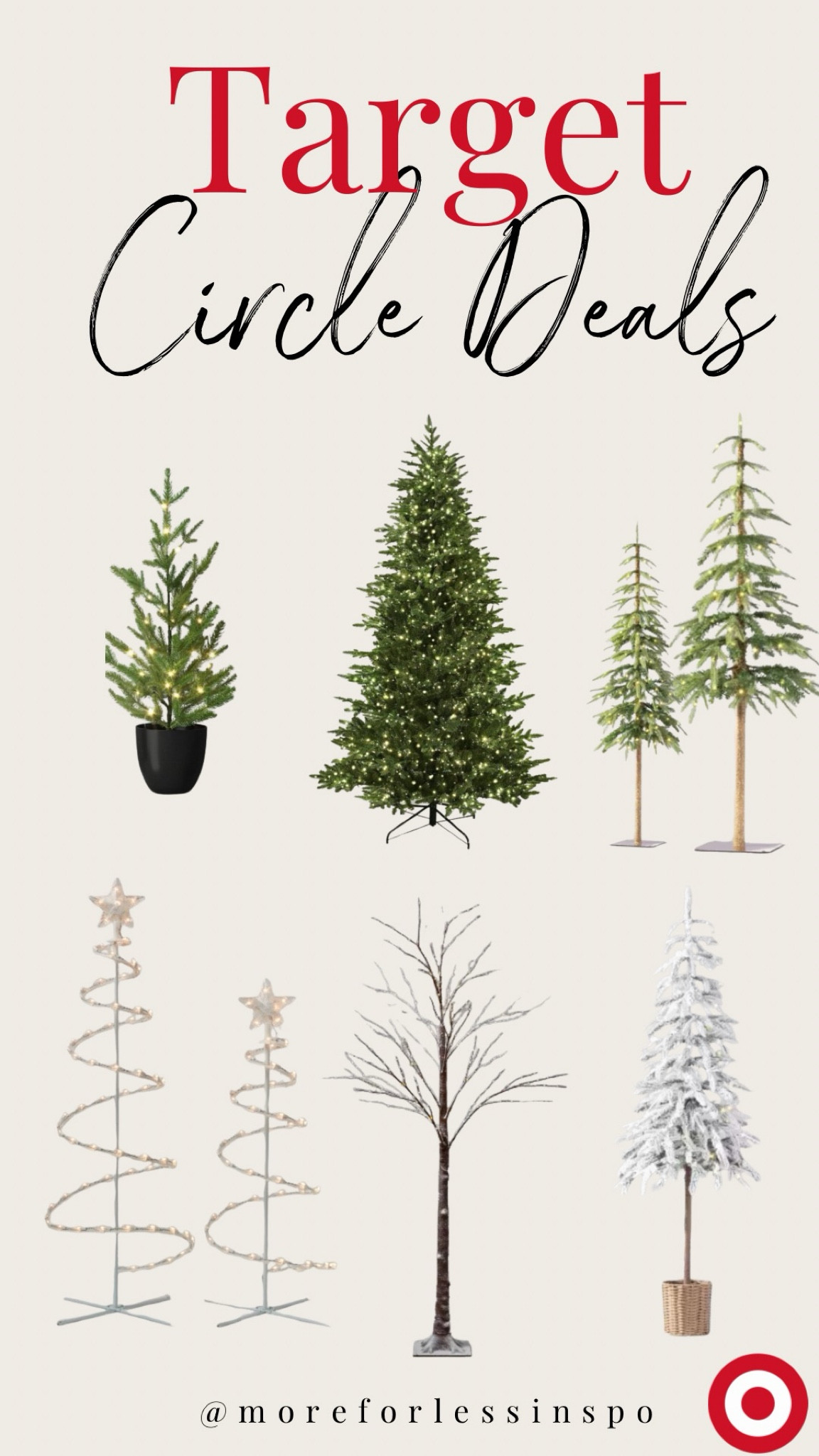 Target circle deals - Christmas trees!! #targetcircledeals #christmas #Christmastrees #Targetfinds

#LTKSeasonal #LTKxTarget #LTKHome