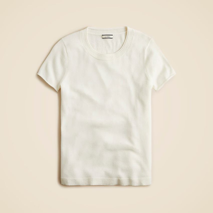 Relaxed cashmere T-shirt | J. Crew US