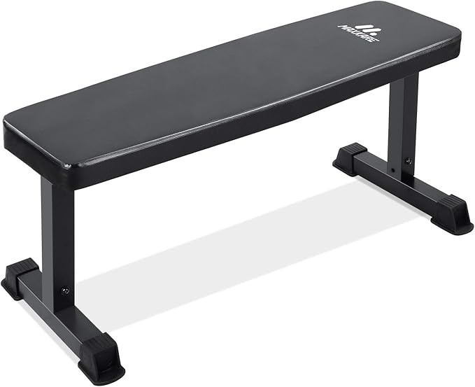 MaxKare Flat Weight Bench Capacity 500lbs Workout Exercise Fitness Bench with 42” Long 11.8” ... | Amazon (US)